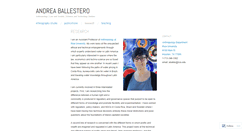 Desktop Screenshot of andreaballestero.com