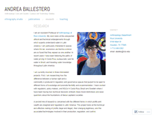 Tablet Screenshot of andreaballestero.com